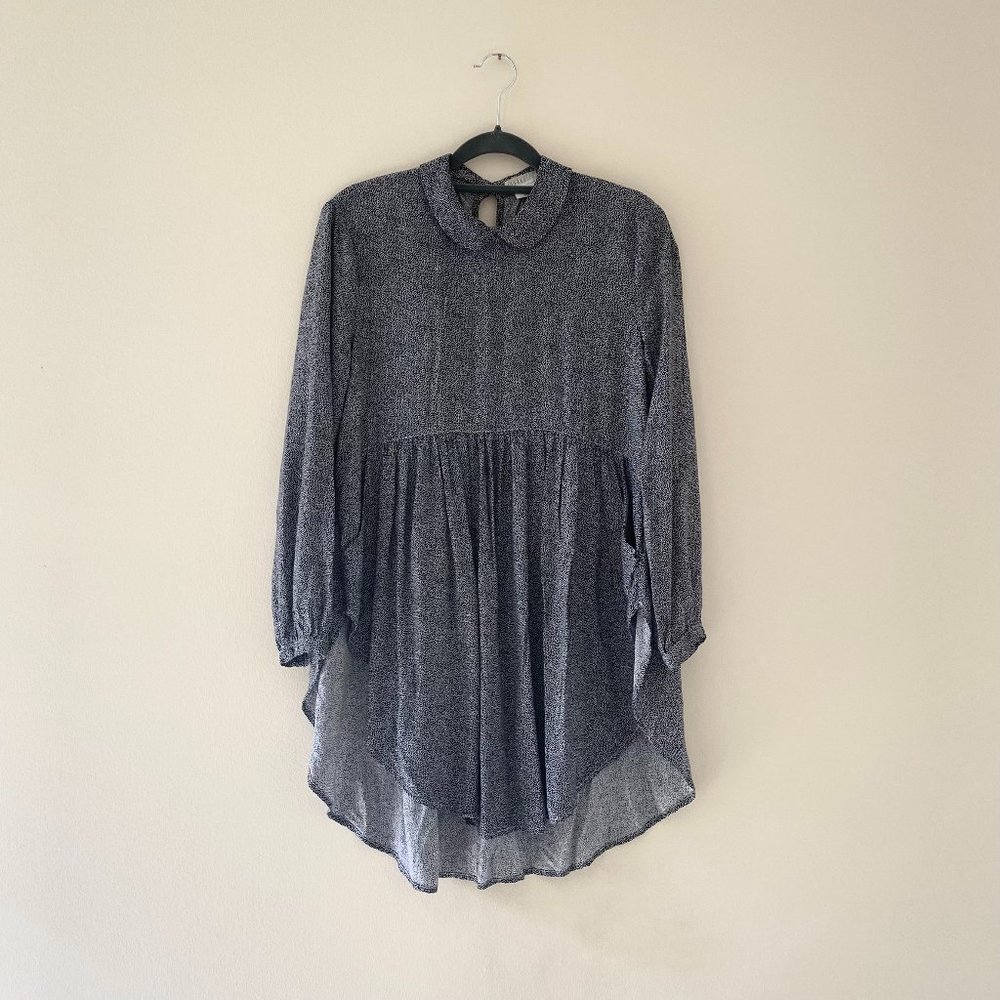 Black and White Urban Outfitters Blouse